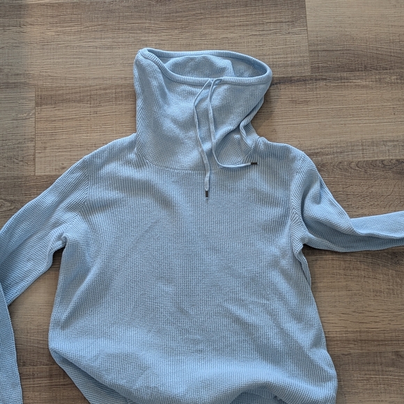 Lauren Ralph Lauren Cowl Neck Waffle Knit Sweater - Picture 2 of 10